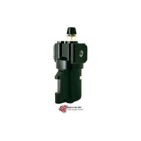 Arrow Pneumatics Arrow Intermediate Lubricator L332W, Zinc Bowl, 1/4" NPT, 200 PSI L332W